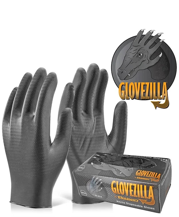 glovezilla nitrile glove mechanic glove heavy duty glove 