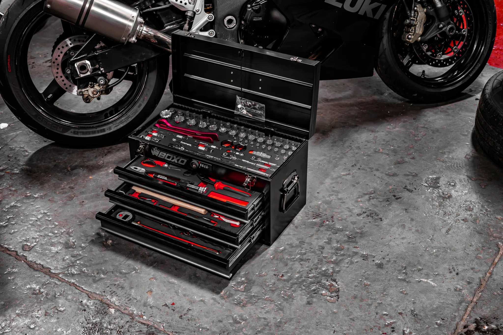 tool box with tools 