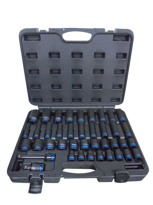 1/2 Inch Drive Master Impact Socket Set Deep & Shallow 10 - 32MM With UJ