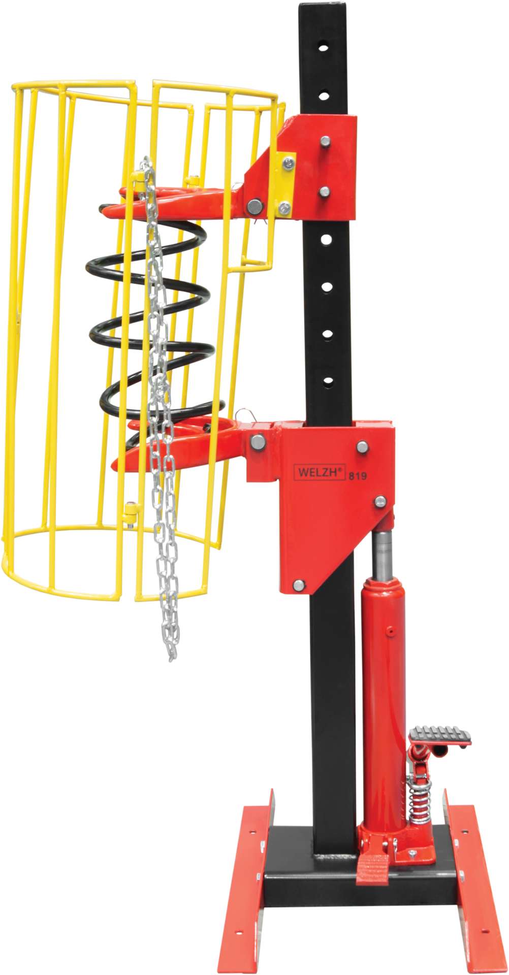 floor standing spring compressor 