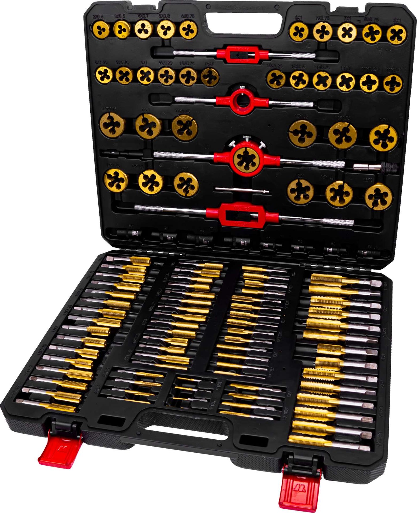 Titanium Metric Tap & Die Set 119 Piece